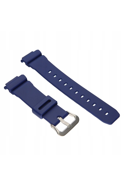 Casio Curea originală din plastic albastru pentru ceasul G-SHOCK DW-5600M