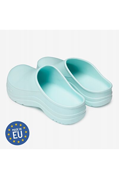 NO BRAND Sandale pentru femei, cu talpă din spumă EVA, pentru grădină, turcoa...
