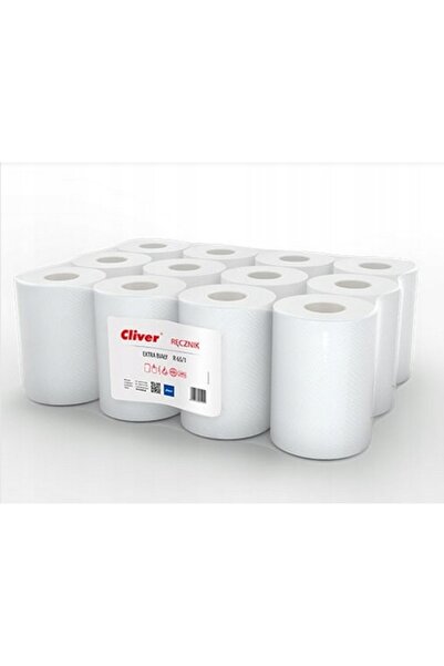 NO BRAND Cliver Prosoape de hârtie Ecologice 65m x 12 role