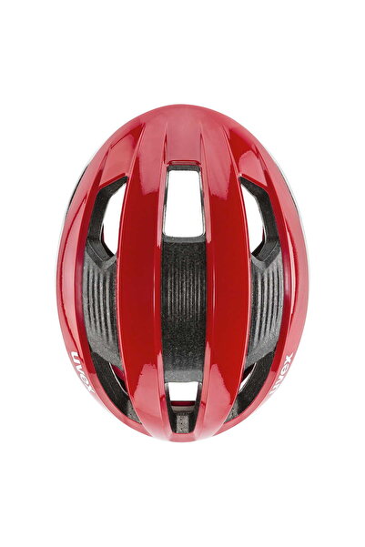 Uvex Cască de ciclism RISE CC 56-59cm roșu-alb mat