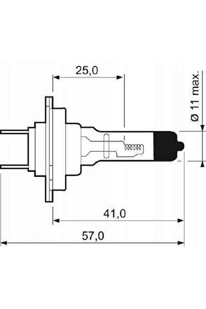 NO BRAND 10x LAMPĂ H7 12V 55W +50% LUMINĂ PX26D 032519 VALEO