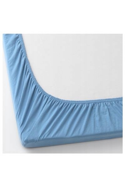 NO BRAND IKEA LEN Cearșaf de pat pentru copii, albastru, 60x120 cm, SET de 2 ...