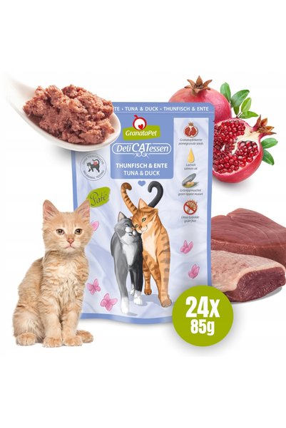 NO BRAND GranataPet DeliCatessen amestec umed cu ton și rață, pentru pisici 2...