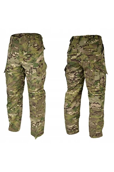 NO BRAND Pantaloni tactici militari de luptă pentru bărbați Texar Wz10 Rip-St...