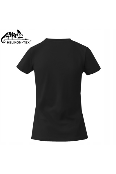 NO BRAND Helikon Slim (ABC Girl) Tricou imprimat de damă - Negru XS