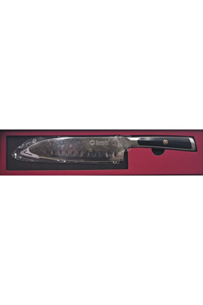 NO BRAND Cuțit Santoku SUNNECKO Elite Seria A - 5 inch, Oțel Damasc VG10