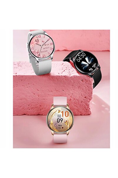 Rubicon Ceas de damă Smartwatch Conexiuni Monitorizare ritm cardiac Baterie 3...