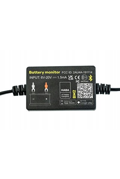 Haba Monitor de capacitate, contor de baterie Bluetooth
