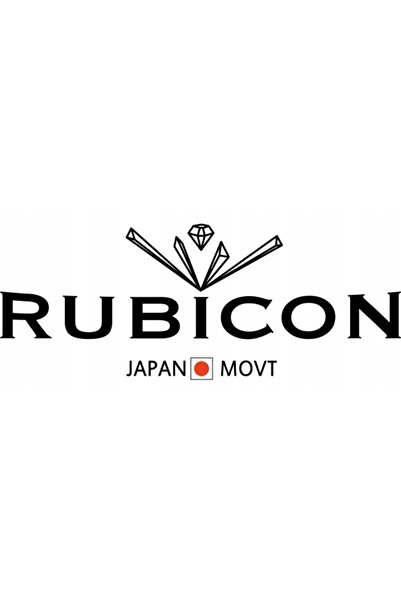 Rubicon Ceas de damă elegant, tip bijuterie, RNBE35, auriu, cu brățară tip pl...