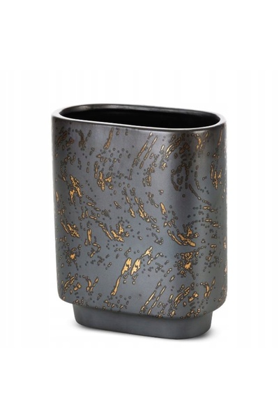 NO BRAND WAZON DECORATIV ARIELA 19 X 10 X 23 CM GRAFIT