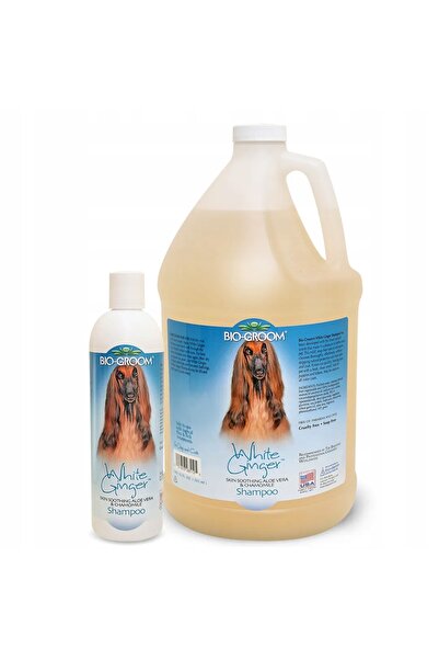 NO BRAND Șampon Bio-Groom cu ghimbir alb - Șampon pentru curățarea și hidrata...