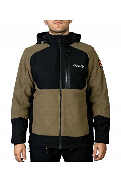 NO BRAND JACETĂ POLAR GRAFF 562-WS - Maro - XL