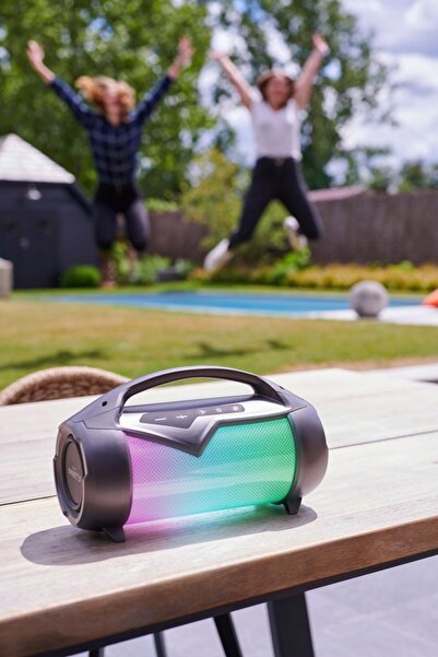 NO BRAND Boxă Bluetooth Petrecere Exterior Lumină LED 50W Big Ben