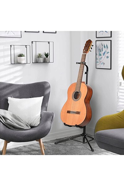 NO BRAND SUPORT DE PODEA PENTRU CHITARĂ ACUSTICĂ ȘI ELECTRICĂ, CU SUPORT PENT...