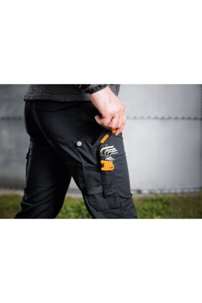 NEO Tools Pânză de lucru NEO SPODNIE ROBOCZE MIX&MATCH neagră XXXL/58 280 g/m...