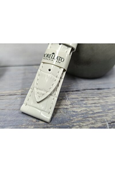 NO BRAND Curea de ceas din piele albă MORELLATO BAYON CROCODILE 20/16 mm X6167