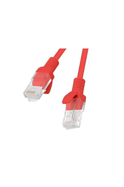 Lanberg PCU6-10CC-0025-R CAT.6 UTP Cable 0.25m Red