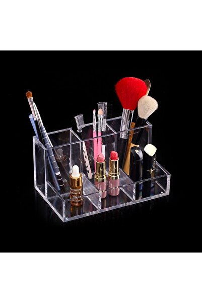 Zâna Casei Acrylic Cosmetic Stand with 6 Compartments 20x12x10cm