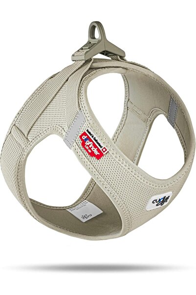 Curli VEST HARNESS CLASP AIR-MESH LIGHT-TAN XL