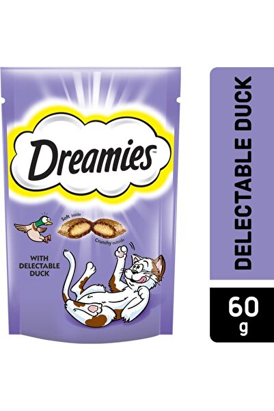 Dreamies Kuru Kedi Ödül Maması, Ördekli, 60 G x 6 Adet (1 Kutu)