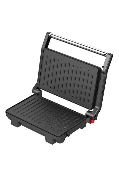 WINNINGSTAR ST-9469 Electric Contact Grill & Sandwich Maker 1000W, Open Panin...