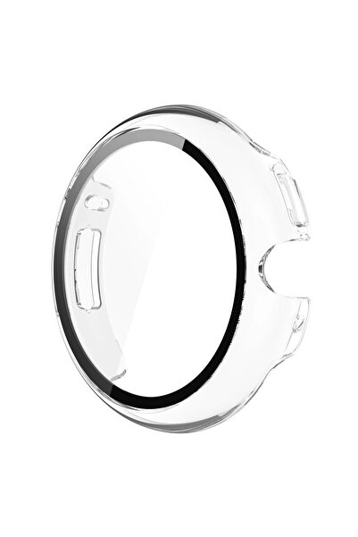 BizonMobile Case with Tempered Glass for Google Pixel Watch 4 41mm, Clear