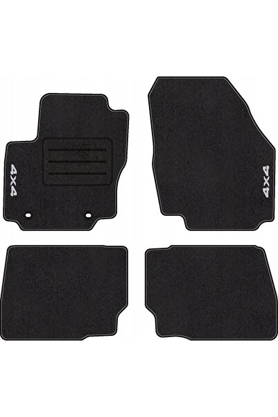 NO BRAND Covorașe auto cu logo 4x4 pentru Ford Mondeo MK4 Oval (2007 - 2014) ...