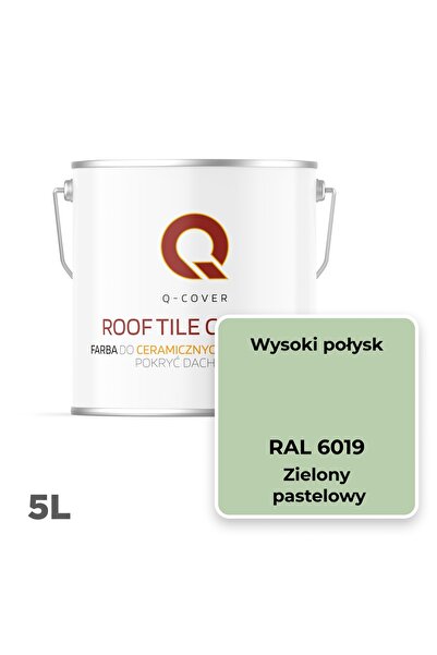NO BRAND Vopsea pentru acoperișuri din beton ceramic, verde pastel, RAL 6019,...