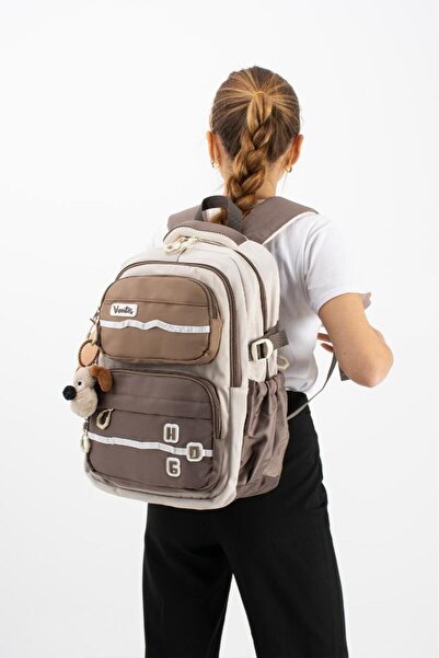 Baginn Ventis Unisex School Bag High School Middle School Backpack 43*30 cm W...