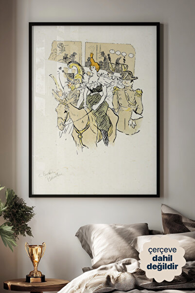 Persona Istanbul Henri de Toulouse-Lautrec "Au Moulin Rouge" - Sanat Posteri ...