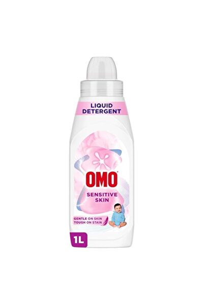 Generic Brand OMO Laundry Liquid Detergent, for Sensitive Skin, 1L, Gentle on...