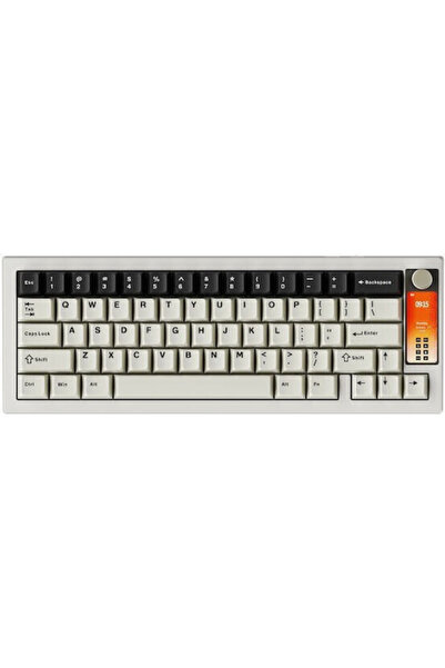 Krux Drox Ασύρματο Μηχανικό Πληκτρολόγιο Gaming 65% με Φωτισμό RGB (Διεθνής Α...