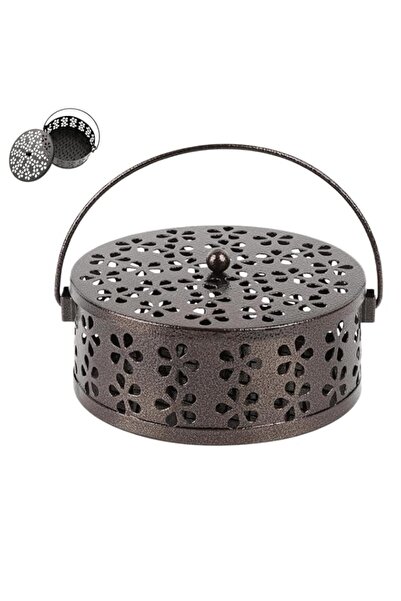 Generic Brand Mosquito Coil Holder Portable, Retro Iron Incense Holder Burner...