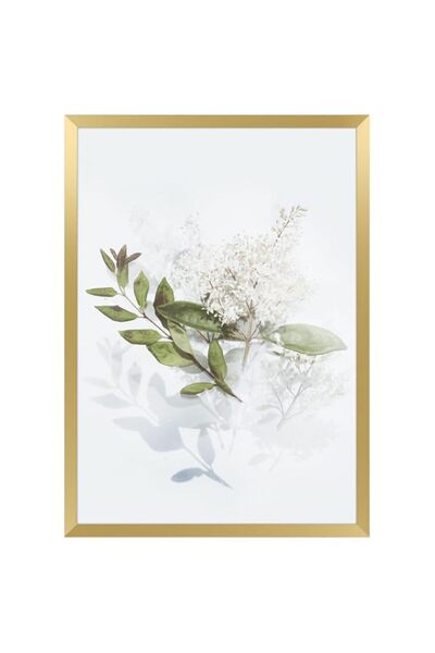 Generic Brand Golden State Art, A4 inches Metal Picture Frame 8.3 x 11.7 Alum...