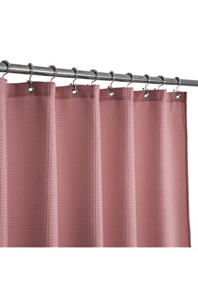 Generic Barossa Design Waffle Weave Shower Curtain Hotel Luxury Spa, 230 GSM ...