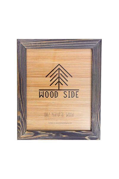 Generic Brand Woodside Rustic Wooden Picture Frame 11x14 Inch - Natural Solid...
