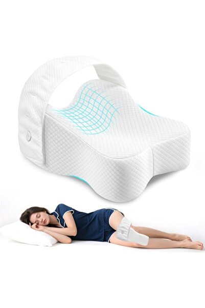 Generic Knee Pillow,Leg Pillow for Side Sleepers,Large Comfortable Memory Foa...
