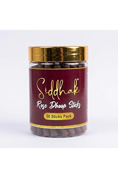 Generic Brand Premium Rose Dhoop Sticks with Free Holder (50 Count) | Natural...