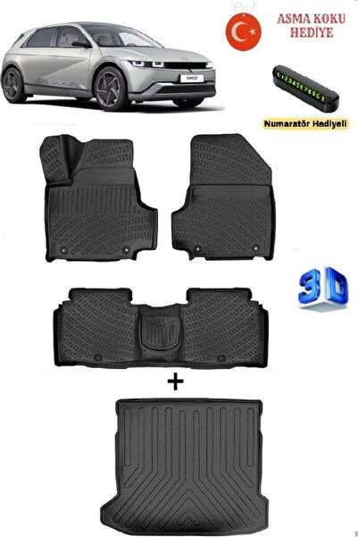 Rizline Hyundai İoniq 5 Elektrikli 2021 Sonrası (SABİT KONSOL) Uyumlu 3D Havu...