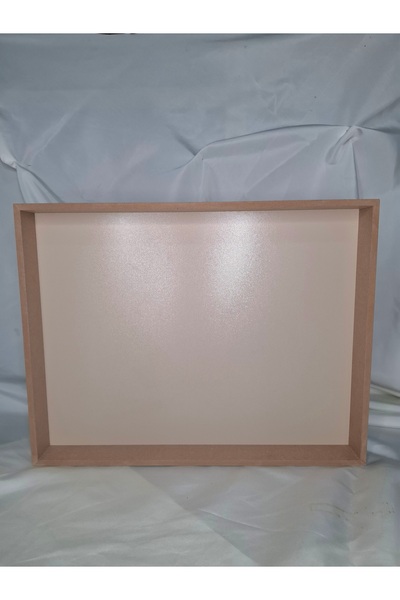 Ahşap Kenarlı Magnetli Pano 45x35
