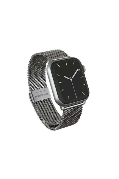 BURGA Λουράκι από ανοξείδωτο ατσάλι, ασημί (Apple Watch 4/5/6/7/8/9/10/11, SE...