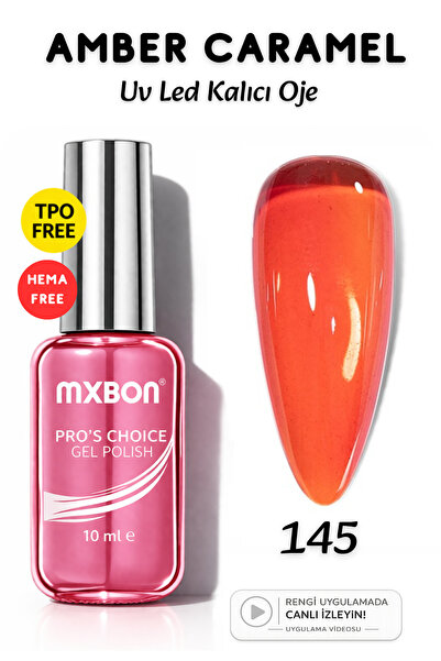 Venalisa Uv Led Kalıcı Oje 10 ml Hema & TPO Free Caramel Amber Transparan - 145