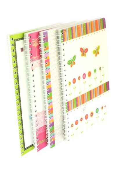 inci çelik aksesuar Spiral Notebook A4 Pp Cover Lined 160 Yp