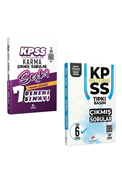 Dizgi Kitap 2026 KPSS Seçki Karma Çıkmış Sorular Tamamı PDF Çözümlü 7 Deneme ...