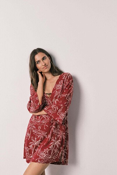 Women'secret Palm print short camisole
