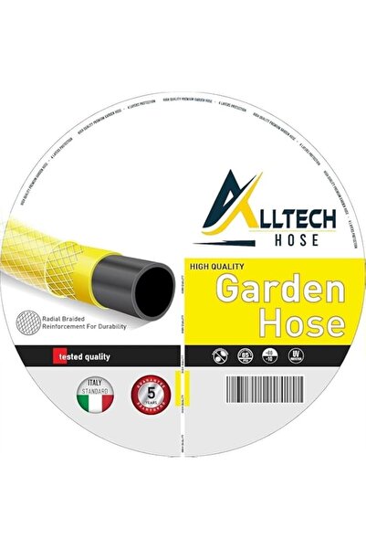 Generic Alltech Garden Hose Pipe Weather Resistant & Italian Standard Flexibl...