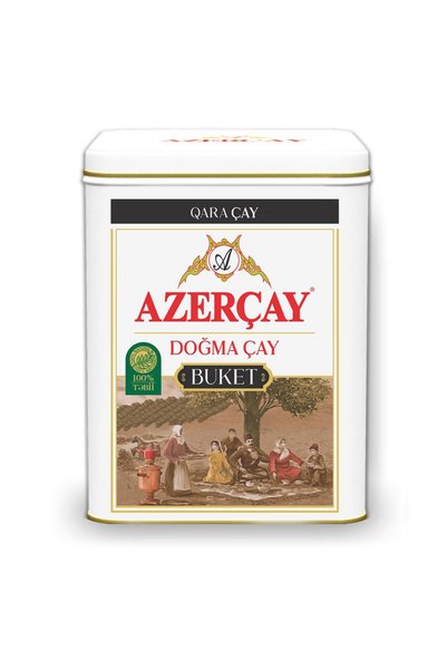 TEA Azhar Black Tea Metal Box - Coarse 250g