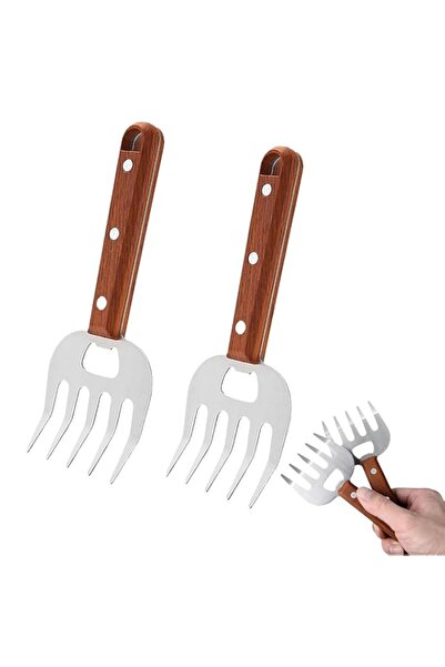Generic 2Pcs Meat Shredding Claws for BBQ, Barbecue Pulled Chicken Shredder, ...