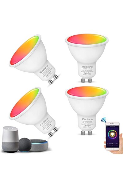 Generic Redare Alexa GU10 Smart Bulb,Smart Spot Light Bulbs,5W WiFi LED Light...