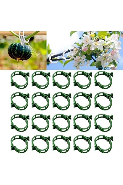 Generic 50 Pcs Plant Support Clips,Plastic Tomato Clips For Securing Plants,T...